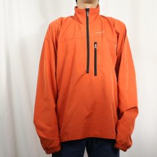 画像2: 90's Patagonia ハーフジップナイロンジャケット L (2)