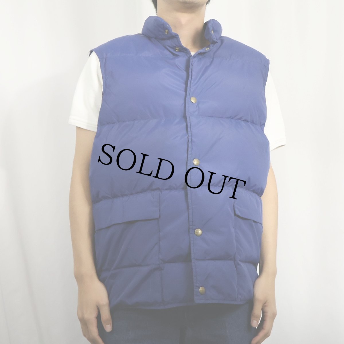 画像2: 80's L.L.Bean ダウンベスト (2)