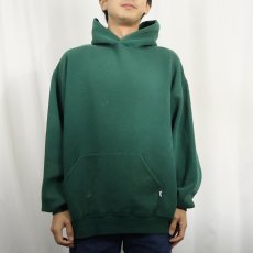 画像2: 90's RUSSELL ATHLETIC USA製 無地スウェットフーディー L (2)