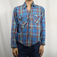 画像2: 70's FROSTPROOF チェック柄 ヘビーネルシャツ SIZE15 (2)
