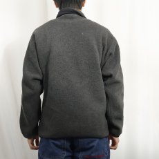 画像3: 90's Patagonia USA製 シンチラフリースジャケット BLACK M (3)