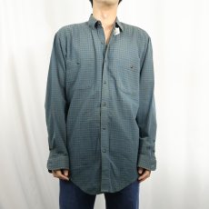 画像2: 90's Patagonia PORTUGAL製 チェック柄 コットンシャツ M (2)