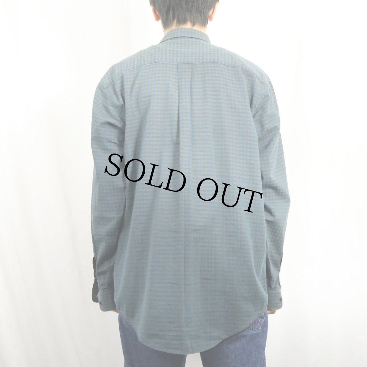 画像3: 90's Patagonia PORTUGAL製 チェック柄 コットンシャツ M (3)