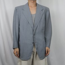 画像2: 〜50's Palm Beach 千鳥格子柄 テーラードジャケット SIZE42 (2)