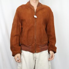 画像2: 〜70's スエードレザージャケット SIZE44 (2)