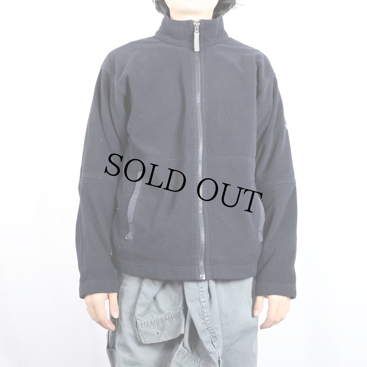 画像2: Patagonia マイクロシンチラフリースジャケット BLACK M (2)