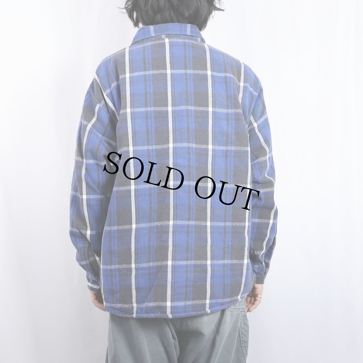 画像3: 80〜90's OSH KOSH USA製 チェック柄 ヘビーネルシャツ XL (3)