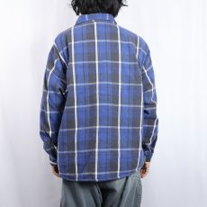 画像3: 80〜90's OSH KOSH USA製 チェック柄 ヘビーネルシャツ XL (3)
