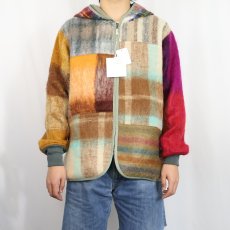 画像2: 25AW ink "MOHAIR ZIP UP HOODIE" ASSORT 【M】 (2)