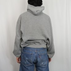 画像3: 90's RUSSELL ATHLETIC MEXICO製 ”WELLINGTON-NAPOLEON" プリントスウェットフーディー XL  (3)