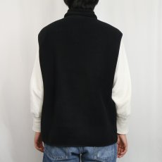 画像3: 2000's Patagonia シンチラフリースベスト BLACK XL (3)