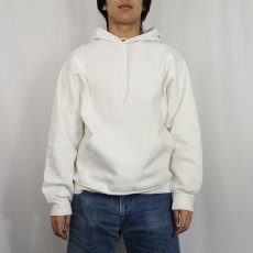 画像2: 90s JERICO CANADA製 無地スウェットフーディー S (2)