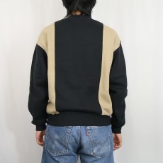 画像3: 90's RUSSEL ATHELETIC USA製 切り替えデザイン 前Vスウェット M (3)