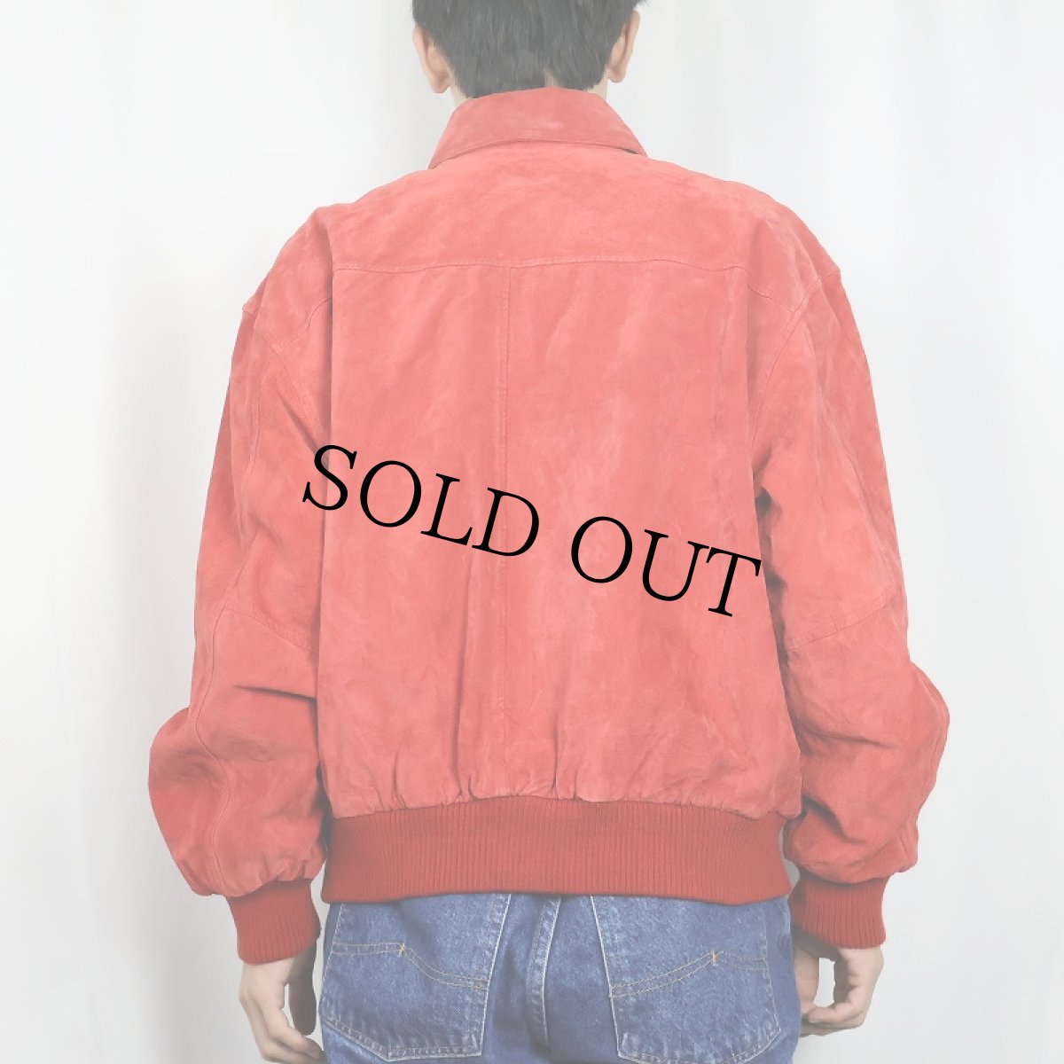 画像3: CopperKey キルティングライナー スエードレザージャケット L (3)