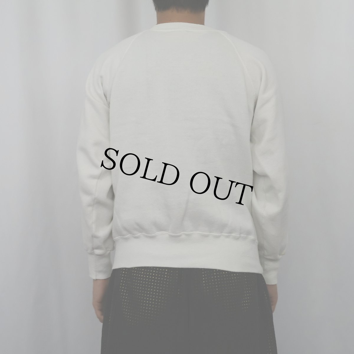 画像3: 90's Doughboy×Little Sprout USA製 "Cookin' up some fun!" キャラクタープリントラグランスウェット M (3)