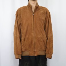 画像2: JOS.A.BANK スウェードレザージャケット L (2)