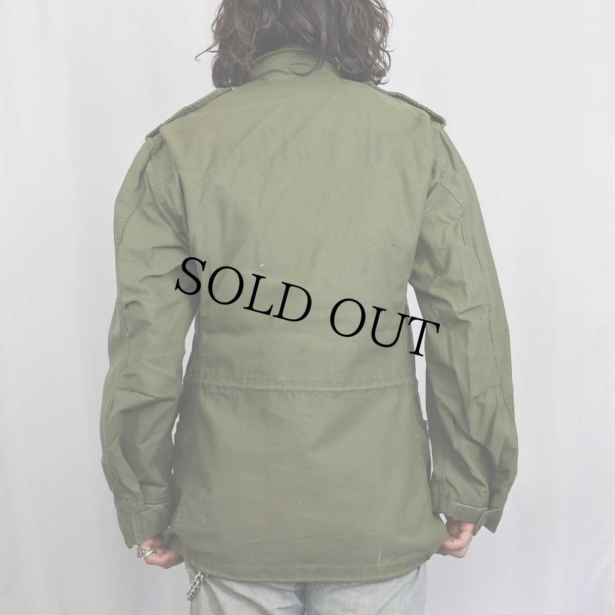 画像3: 70's U.S.ARMY M-65 フィールドジャケット 3rd グレーライナー SMALL-REGULAR (3)