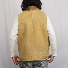 画像3: UNKNOWN ムートンベスト (3)