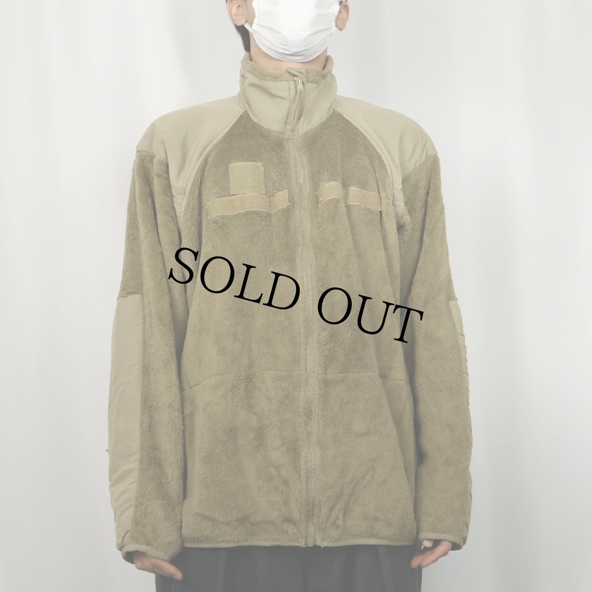 画像2: U.S.MILITARY ECWCS GEN3 Cold Weather コヨーテフリースジャケット LARGE-REGULAR (2)