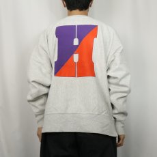 画像4: 2000's Champion REVERSE WEAVE "HOBART" バックプリントスウェット XL (4)