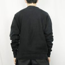 画像3: Champion REVERSE WEAVE "IOWA" プリントスウェット BLACK M (3)