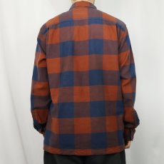 画像3: 2021AW Patagonia ブロックチェック柄 フィヨルド フランネルシャツ M (3)