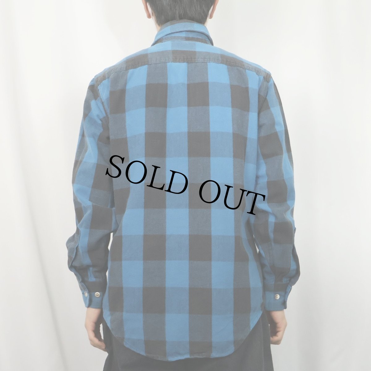 画像3: 90's ST JOHN'S BAY バッファローチェック柄 ヘビーネルシャツ M (3)