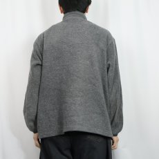 画像3: 80's L.L.Bean 筆記体ロゴ刺繍 ハーフスナップフリースジャケット (3)