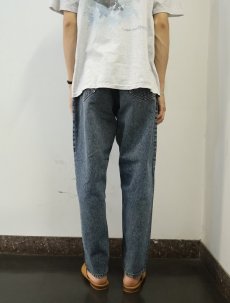 画像3: 90's Levi's 550 USA製 ケミカルウォッシュ デニムパンツ W35 (3)