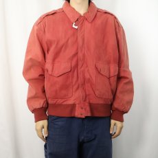 画像2: PARIS SPORT CLUB "A-2 TYPE" レザージャケット L  (2)