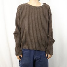 画像2: Dockers ショルダーボタン コットンニットセーター L (2)