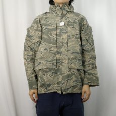 画像2: 2000's U.S.AIR FORCE APECS ABU デジタルタイガーカモ GORE-TEX パーカー SMALL-SHORT (2)
