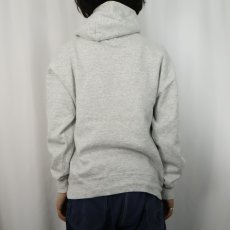 画像3: 90's RUSSELL ATHLETIC USA製 ”LFO TRACK" ウイングフット プリントスウェットフーディー L (3)