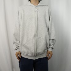 画像2: 90's RUSSELL ATHLETIC USA製 スウェットジップパーカー XXL  (2)