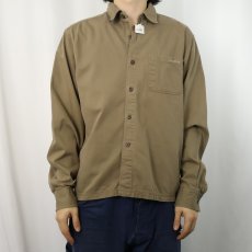 画像2: 2000's Patagonia "ORGANIC COTTON" コットンシャツ M (2)