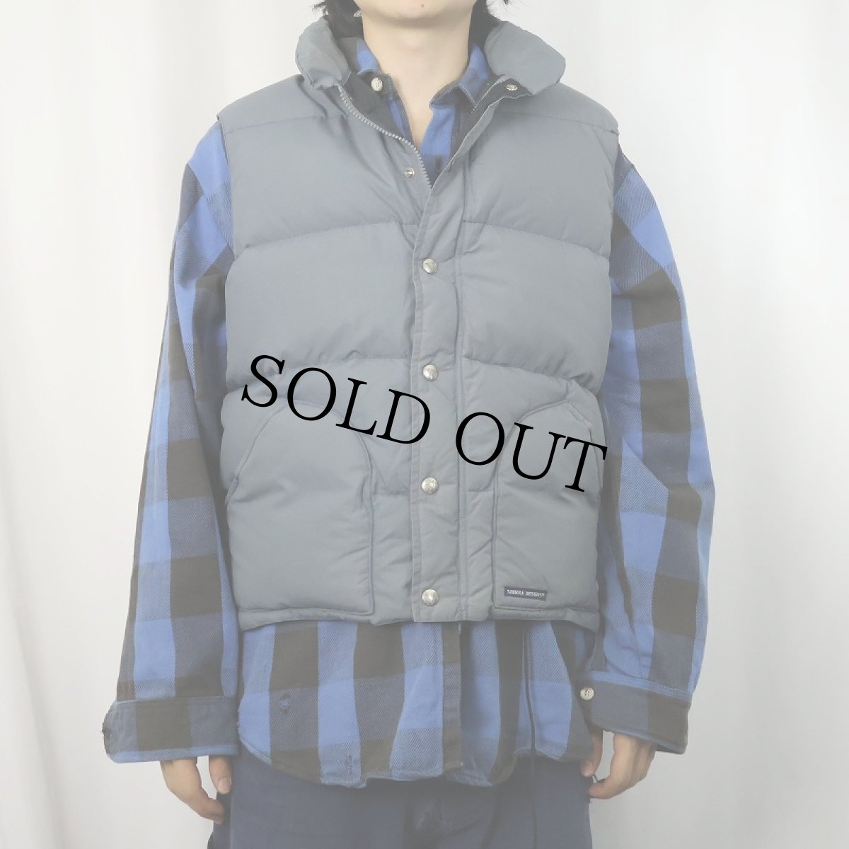 画像2: 80〜90's SIERRA DESIGNS ダウンベスト M (2)