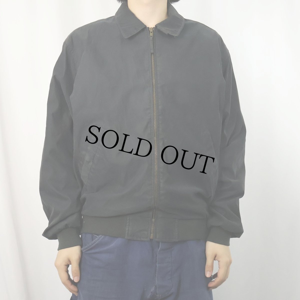 画像2: 90's ST JOHN'S BAY スイングトップ BLACK M (2)