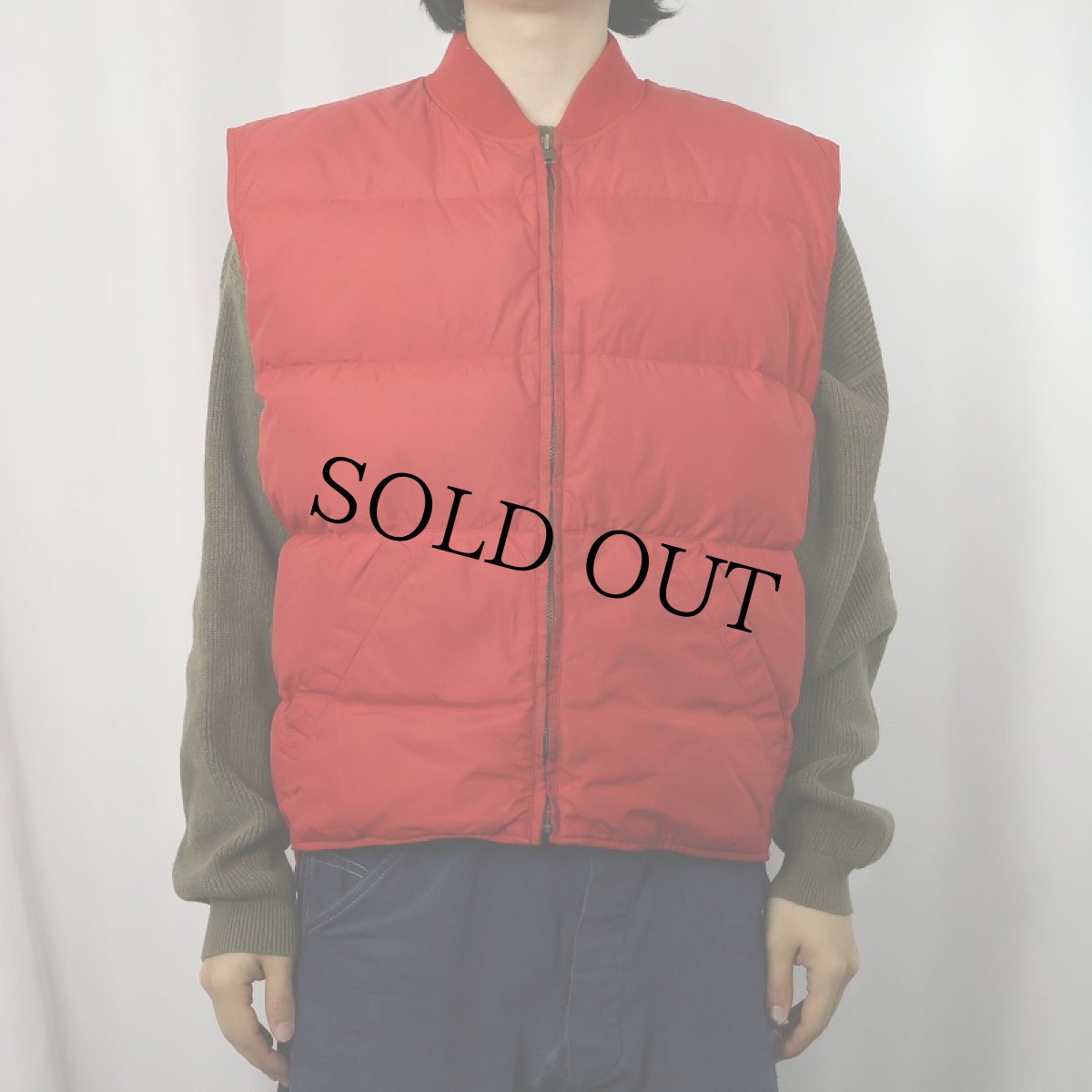 画像2: 80〜90's Eddie Bauer グースダウンベスト L (2)