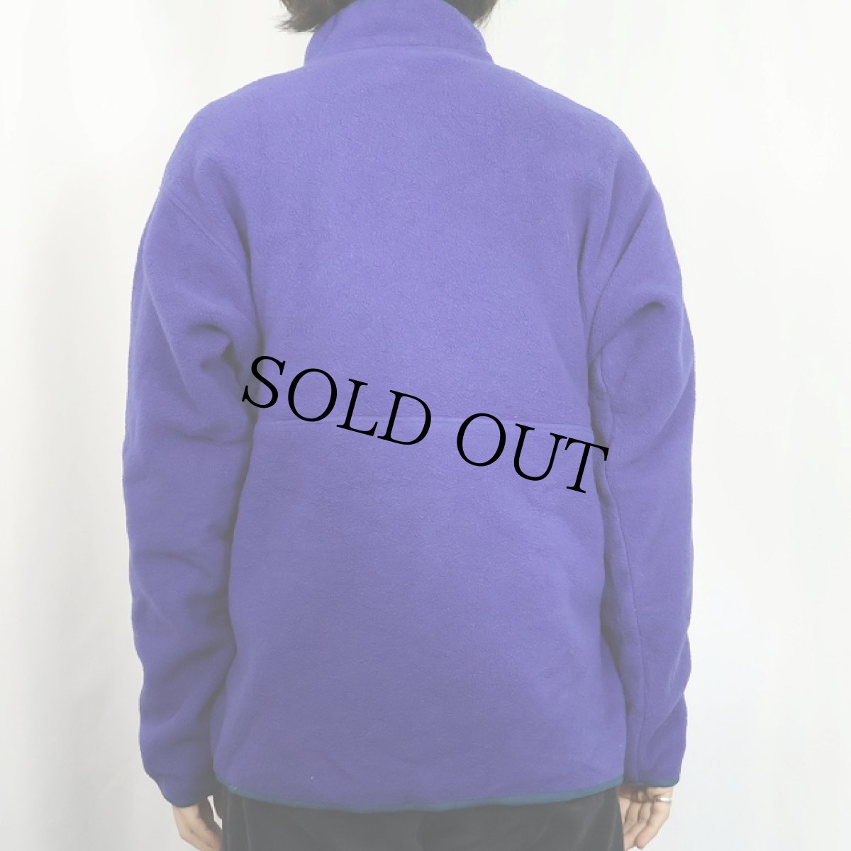 画像3: 90's Patagonia ハーフジップ フリースプルオーバージャケット XL (3)
