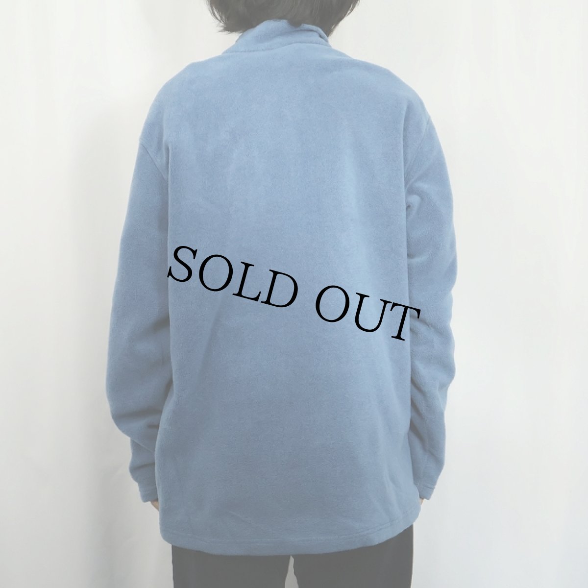 画像3: Patagonia "capilene" ロゴ刺繍 ハーフジップフリースジャケット XL (3)