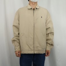 画像2: POLO Ralph Lauren チンスト付き ロゴ刺繍 コットンスイングトップ L (2)