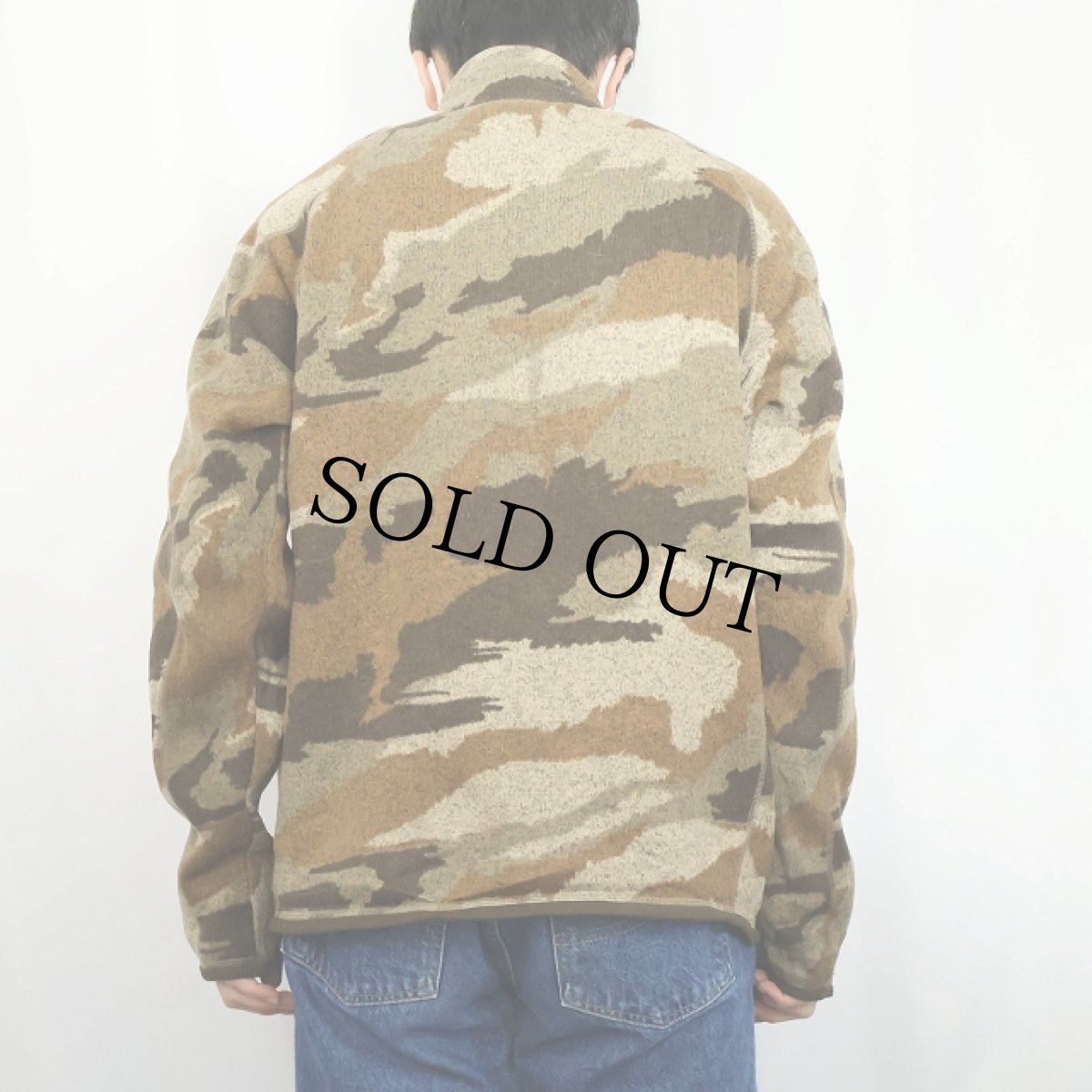 画像3: 2020AW Patagonia 迷彩柄 ベターセーター M (3)