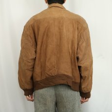 画像3: 90's G-III "A-2 TYPE"  レザーフライトジャケット  (3)