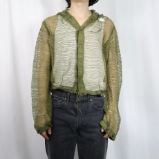 画像2: 80's U.S.ARMY モスキートパーカー SMALL (2)