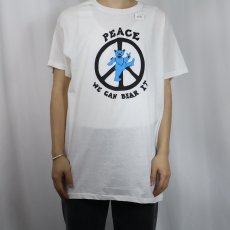 画像2: 80's GRATEFUL DEAD USA製 "PEACE WE CAN BEAR IT" ロックバンド プリントTシャツ DEADSTOCK XL (2)