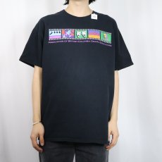 画像2: Association of BC Drama Educators 演劇教育組織 プリントTシャツ BLACK L (2)