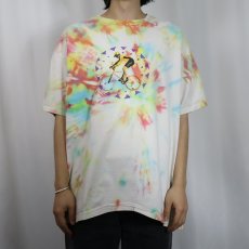 画像2: 90's L.L.Bean USA製 タイダイ プリントTシャツ XL (2)