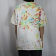 画像3: 90's L.L.Bean USA製 タイダイ プリントTシャツ XL (3)