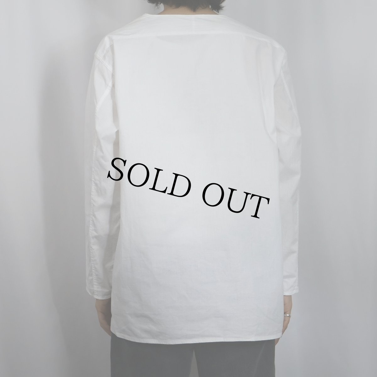 画像3: 80's ロシア軍 Vネック スリーピングシャツ (3)