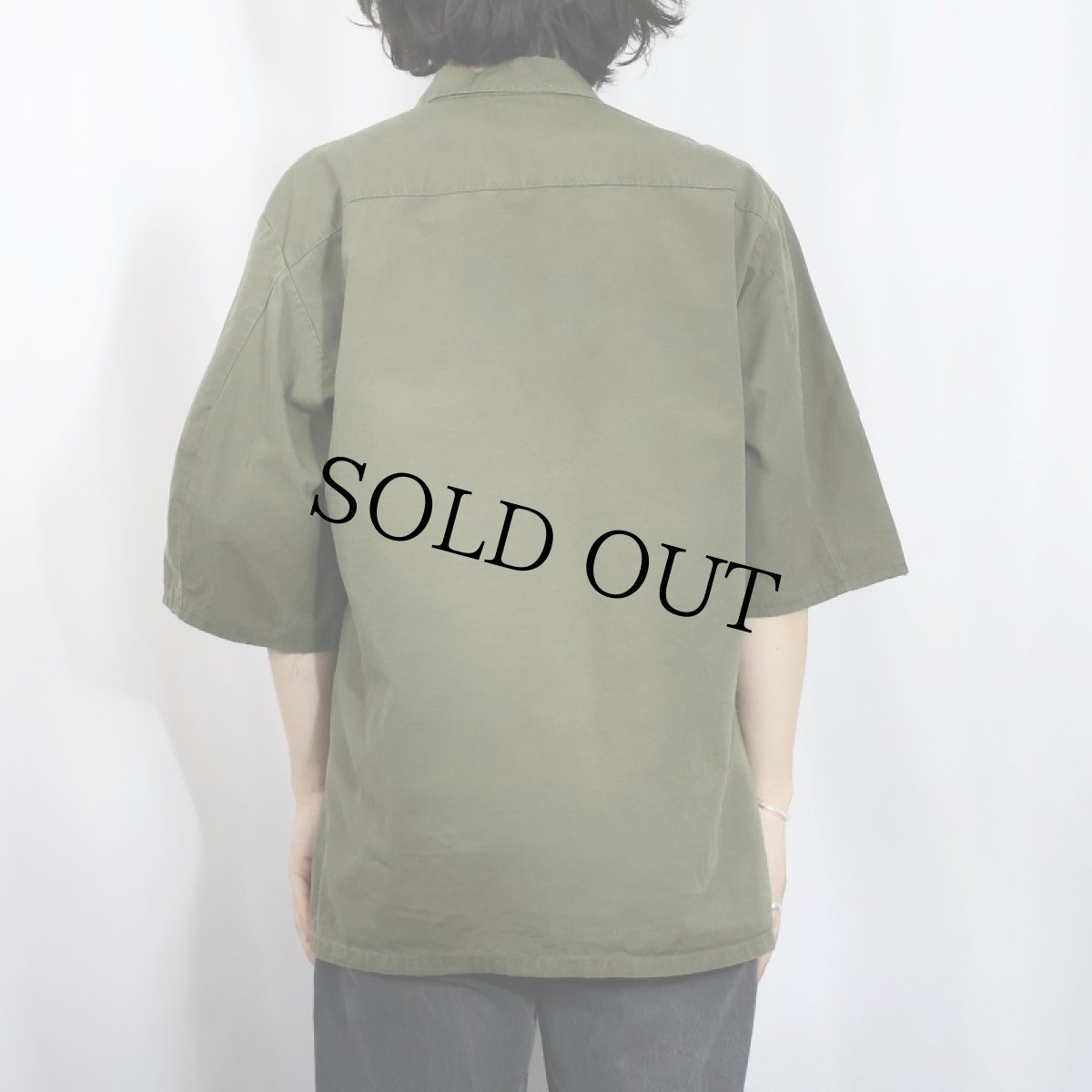 画像3: 60's U.S.ARMY ジャングルファティーグジャケット 4th MEDIUM-SHORT (3)